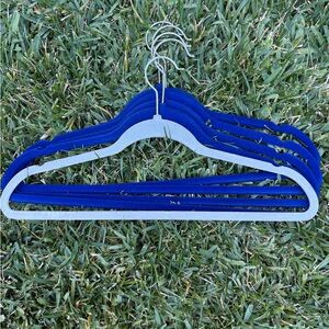 Velvet hangers pack of 5